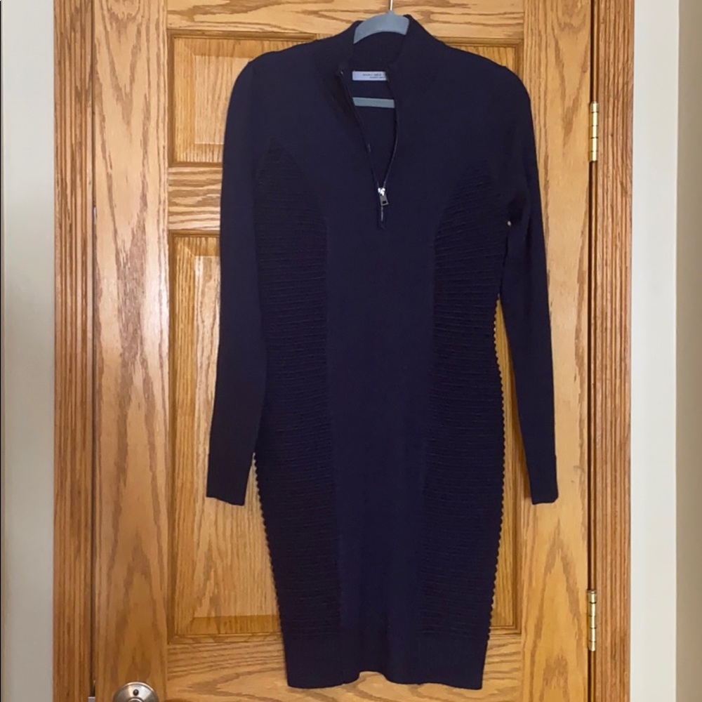 Marc New York- Blue long sleeve dress